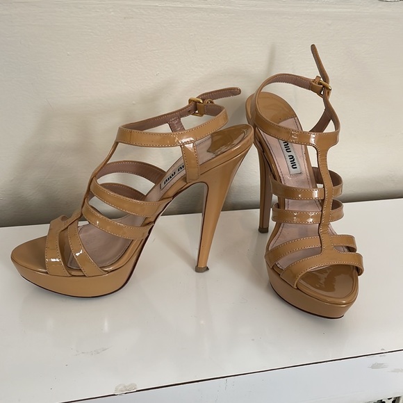 Miu Miu platform heels sandals size 36 - Picture 5 of 17